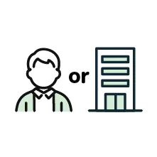 個人から上場企業までのアイコン