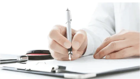 税理士とご契約の写真